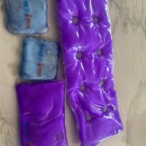 Snap It Hot Purple and Blue Gel Packs